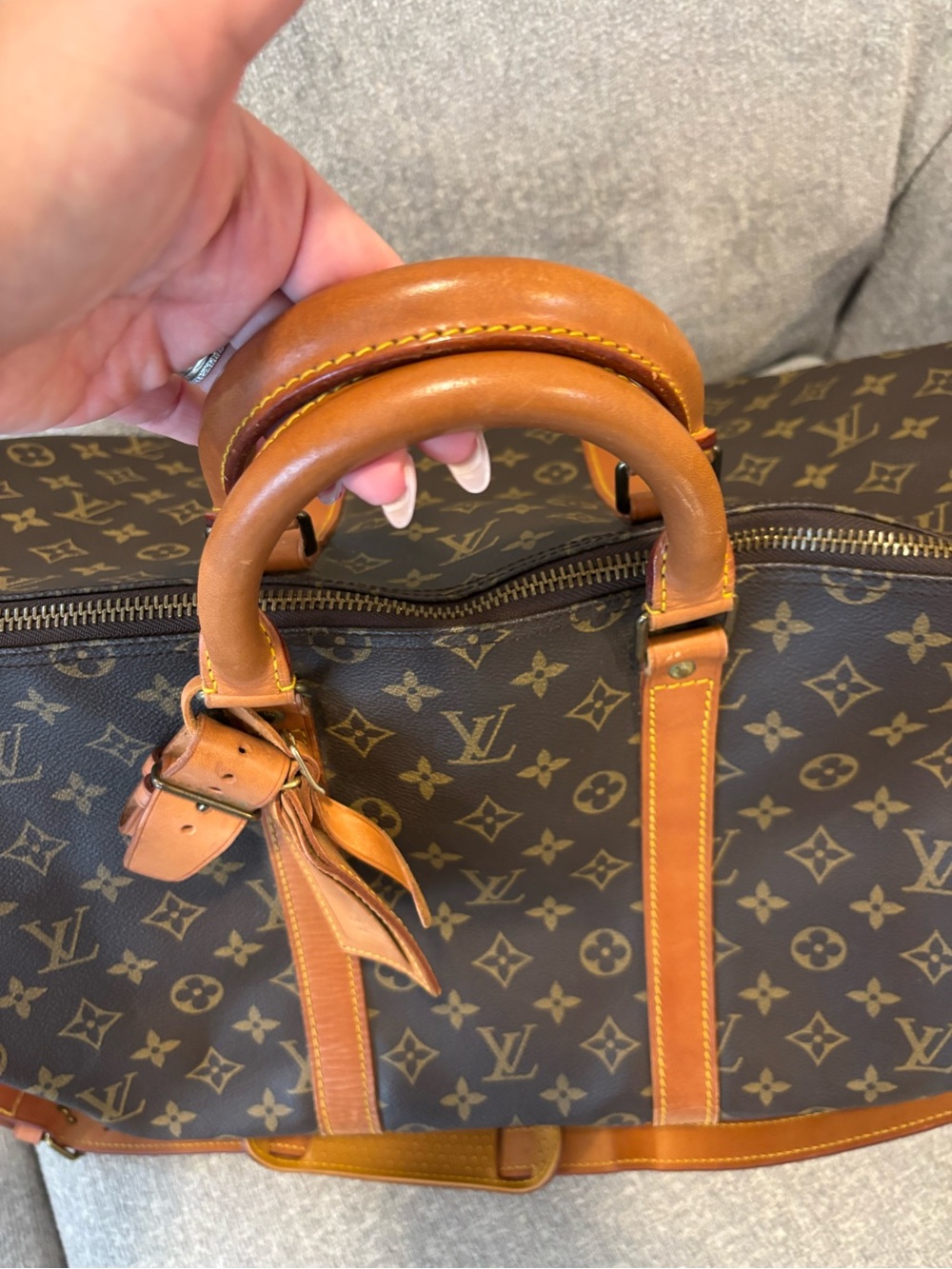 Louis Vuitton Keepall Bandolier 55 Monogram - Picture 3 of 13